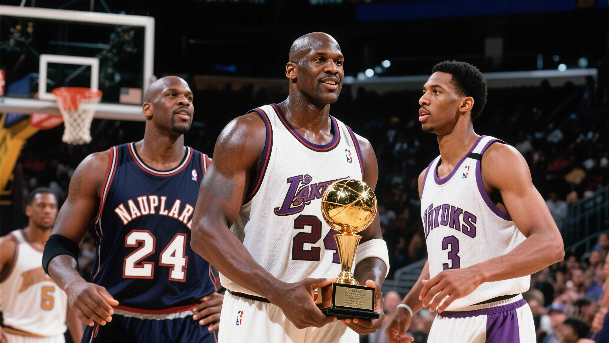 除了迈克尔之外，以独特风格影响比赛局势的是卡里姆•